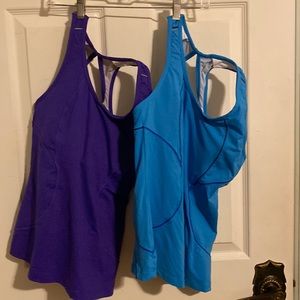 Lot of 2 Athleta Tanks Size S